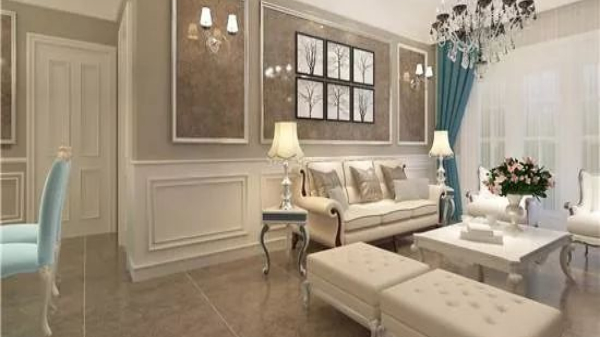 護墻板+沙發(fā)背景墻