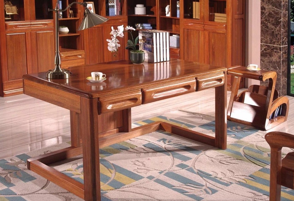 新沃家居實(shí)木書房系列